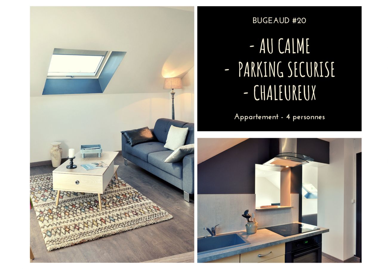 Appartement à Brive-la-Gaillarde - BUGEAUD #4 - Appartement chaleureux - 2 chambres