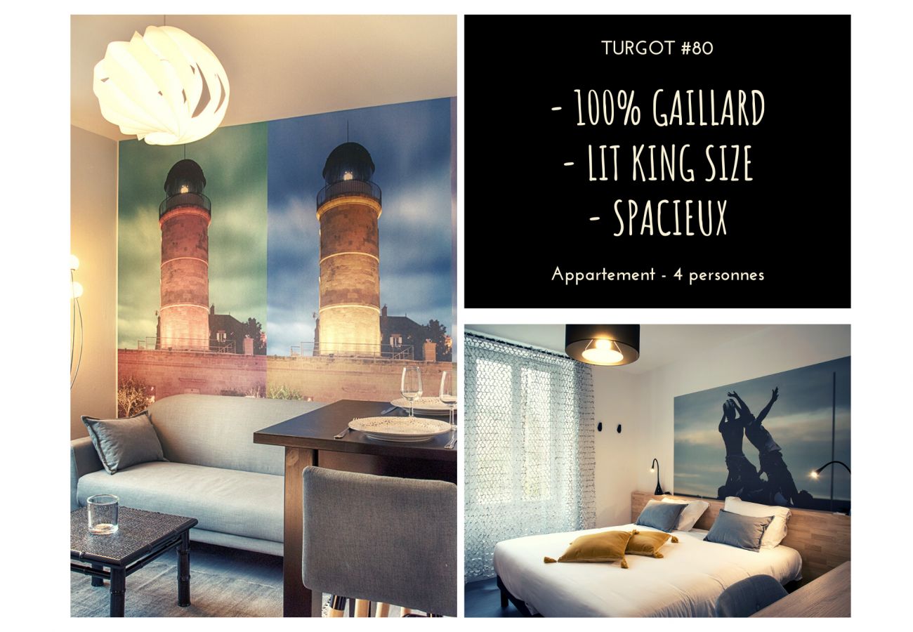 Appartement à Brive-la-Gaillarde - TURGOT #80 - L'Appart. 100% Gaillard - 2 chambres