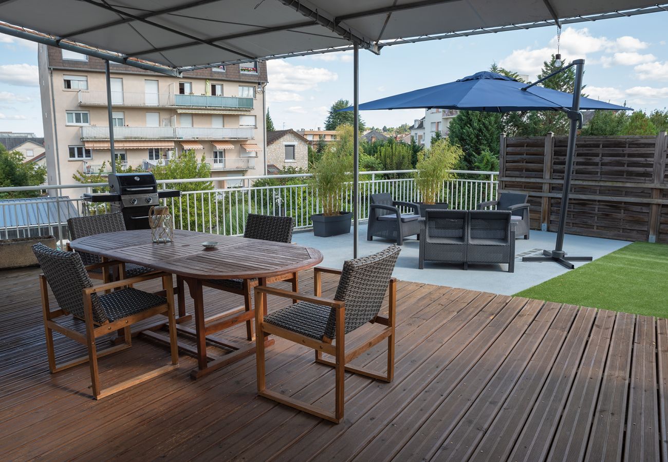 Appartement à Brive-la-Gaillarde - BUGEAUD #2 - Appart. Grande Terrasse - 2 chamb