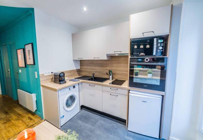 Appartement à Brive-la-Gaillarde - L'indigo - Appartement chic - 1 Chambre Appartement à Brive-la-Gaillarde - L'indigo - Appartement chic - 1 Chambre