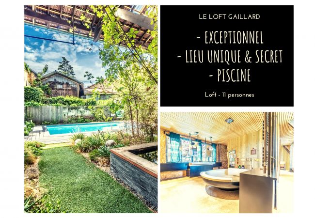 Maison à Brive-la-Gaillarde - Loft GAILLARD d'exception piscine et espaces - 11