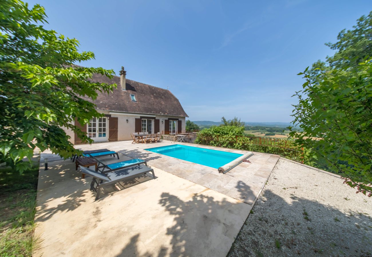 Maison à Cavagnac - Maison entre lot et Corrèze, panorama exceptionnel