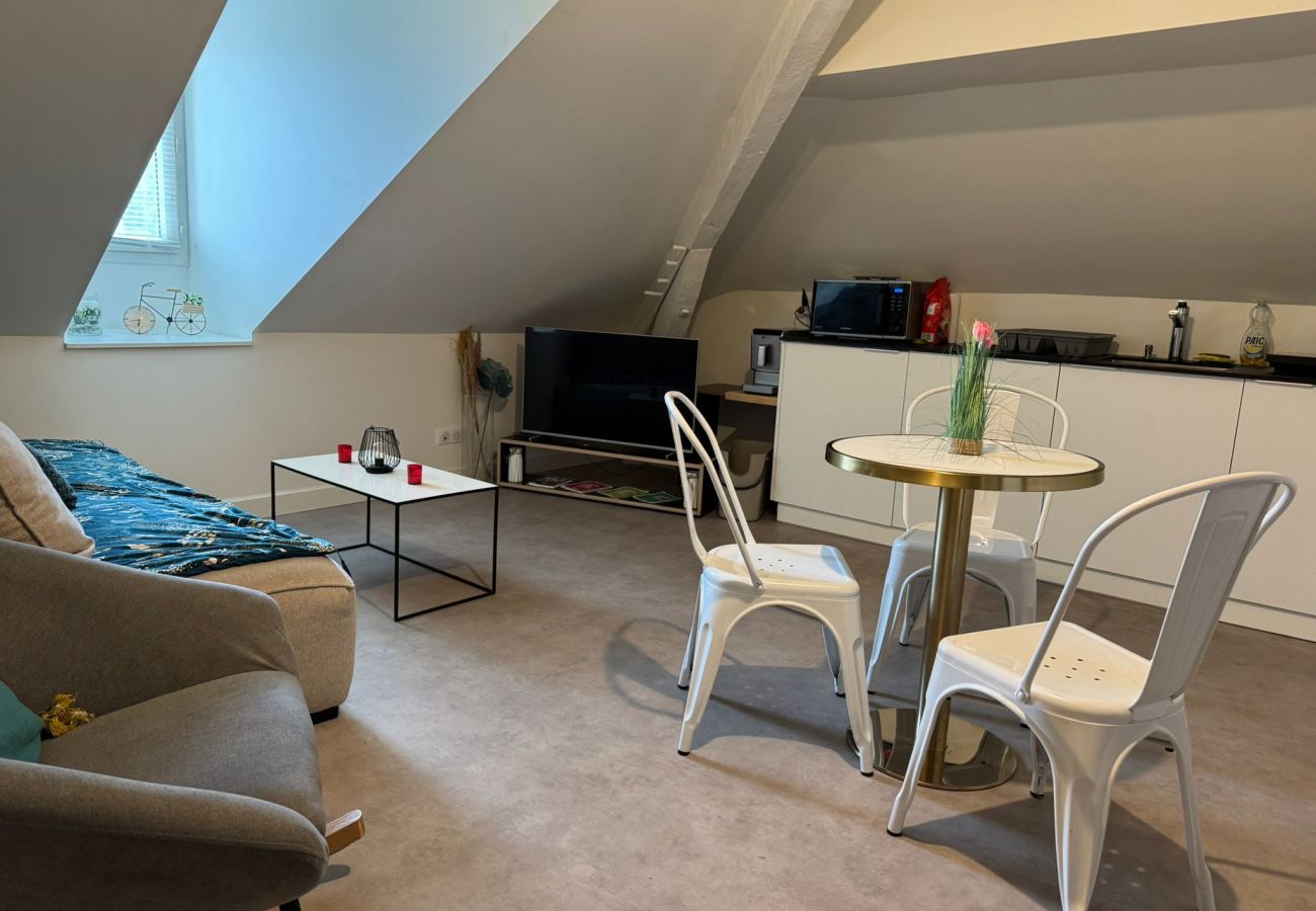 Appartement à Brive-la-Gaillarde - Villa Chadourne - L'Amour et le Sablier - 1 Chambr